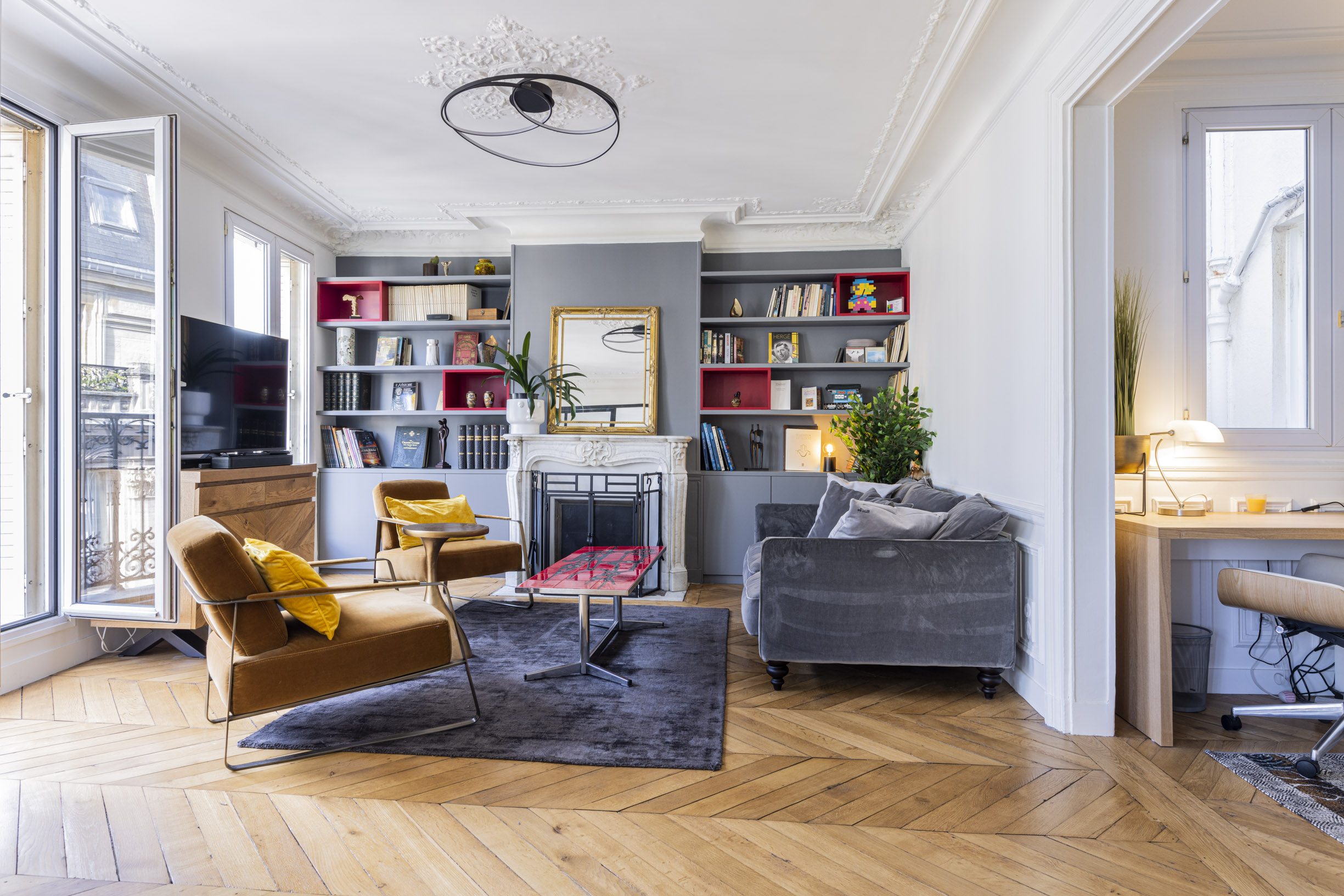 Comment moderniser un appartement Haussmannien sans perdre son charme