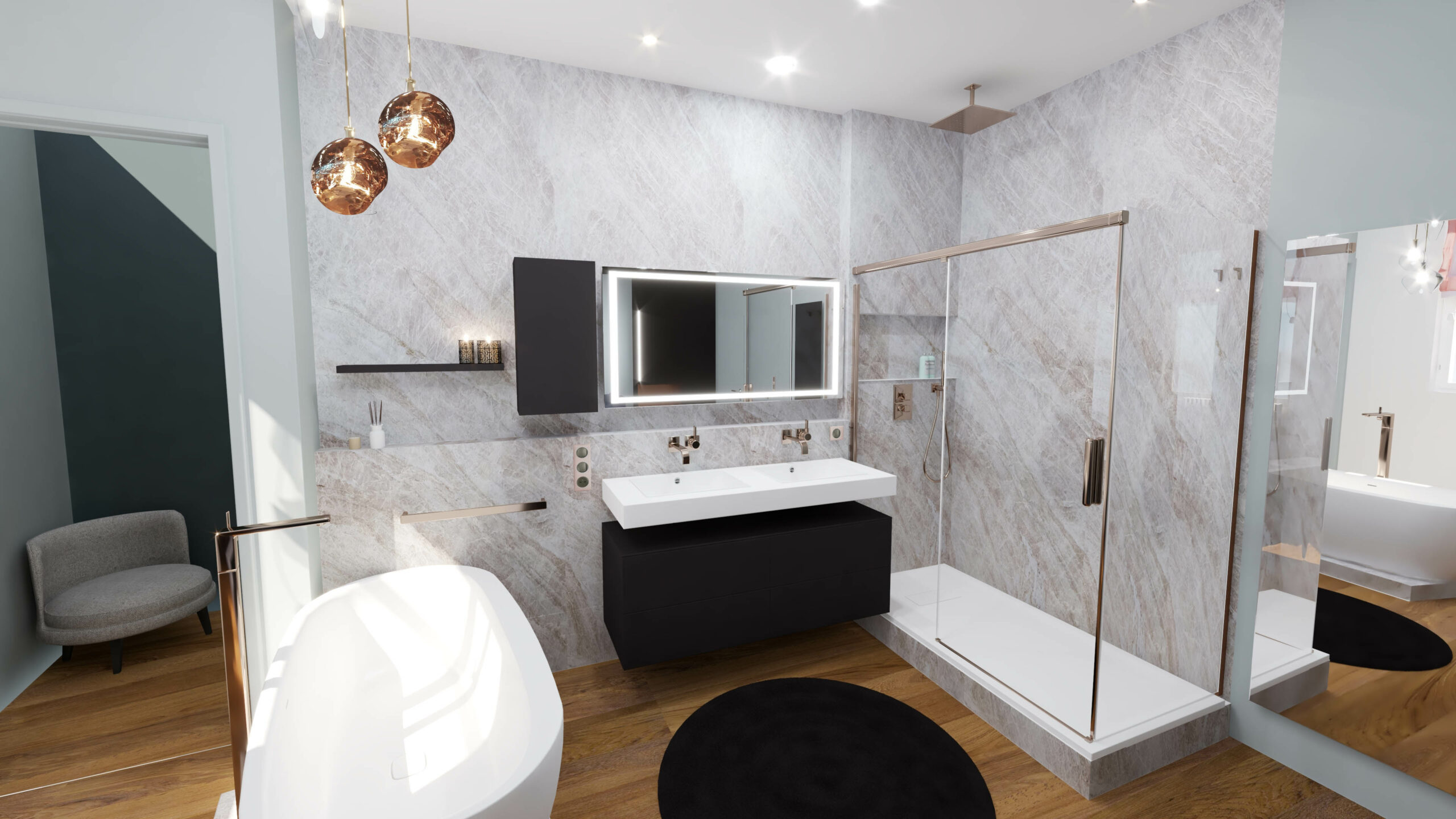 Intégrer la domotique dans une salle de bains de luxe : les innovations qui changent tout